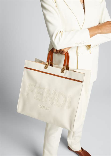 fendi sunshine shopper large|Fendi sunshine tote small.